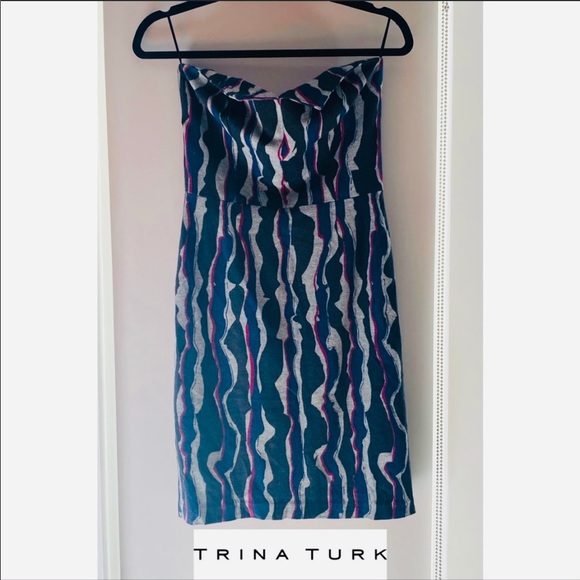 Trina Turk strapless dress - Picture 8 of 13